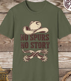 No Spurs No Story -T-Shirt
