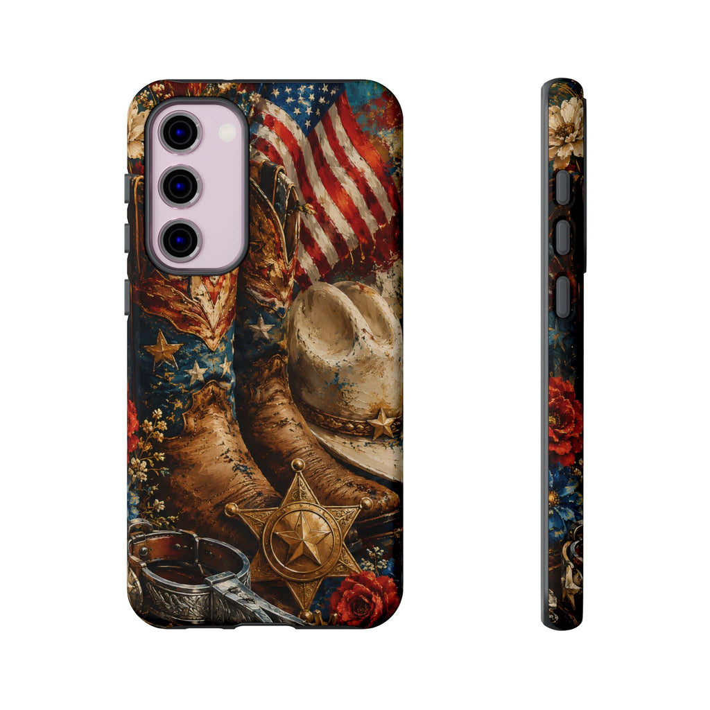 Patriotic Cowgirl Phone Case