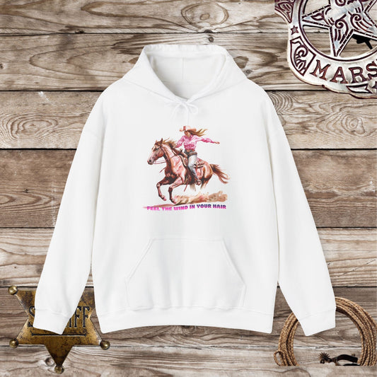 Feel the Wind -Hooded Sweatshirt