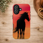 Sunset Spirit Horse Phone Case