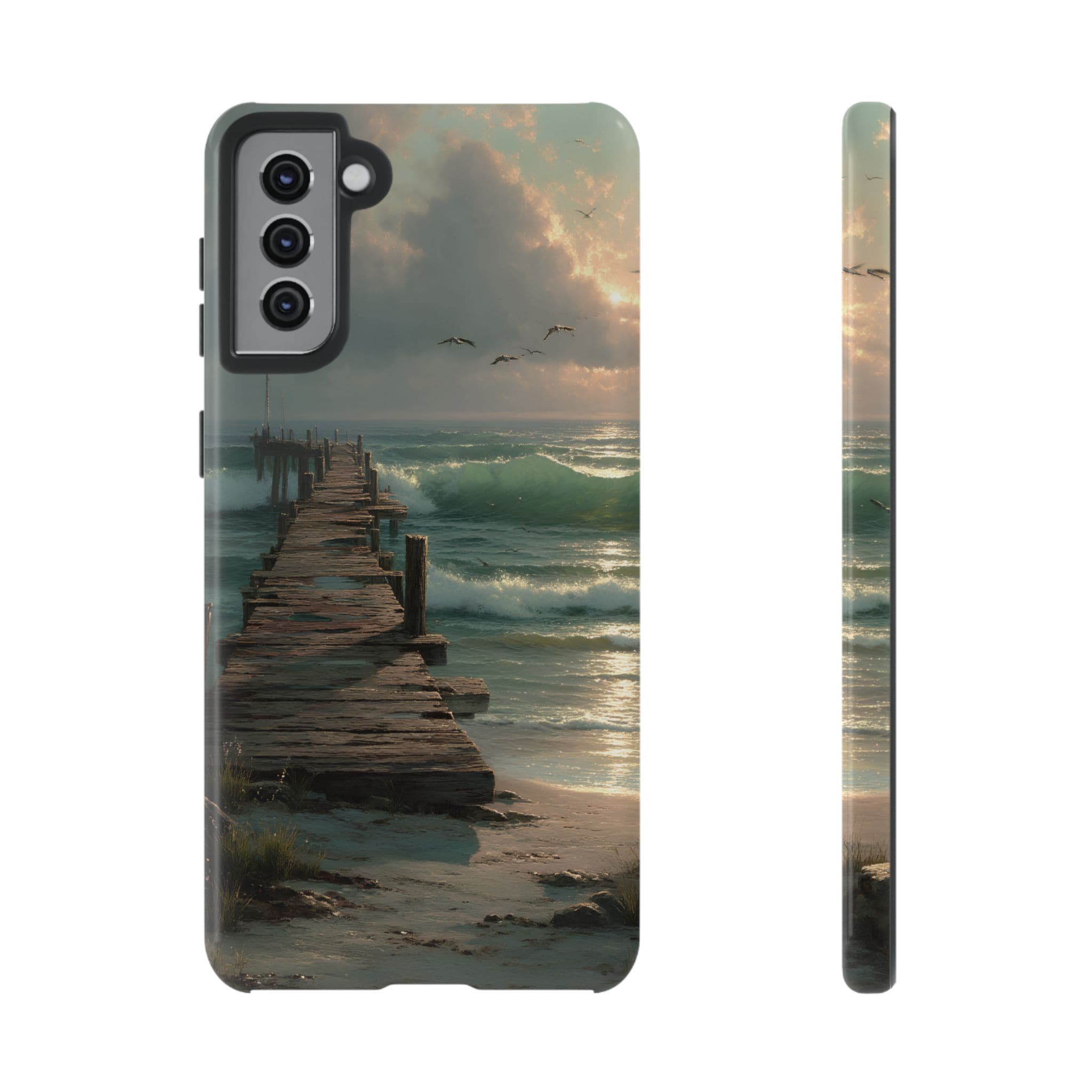 Wooden  Seaside Pier Phone Case