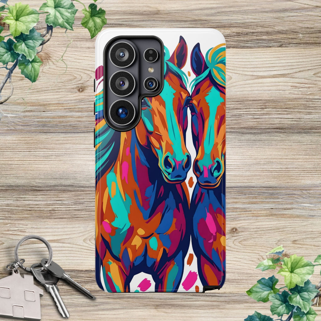 Vibrant Pop Art Equine Phone Case