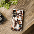 White Hat Horse-Phone Cases