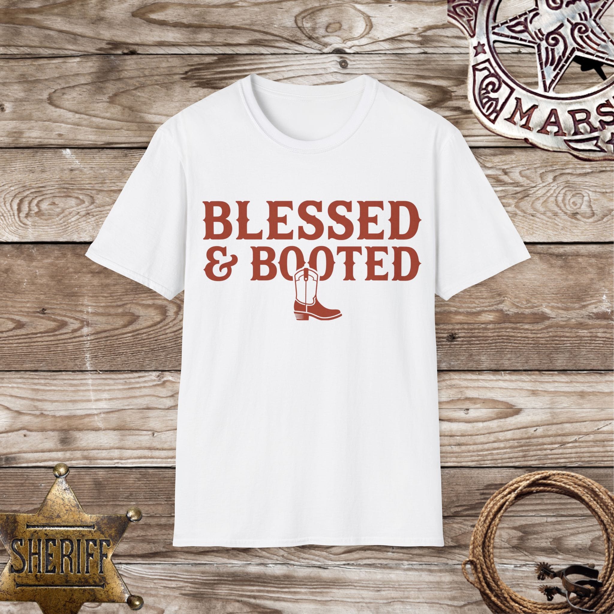 Blessed & Booted Western T-Shirt
