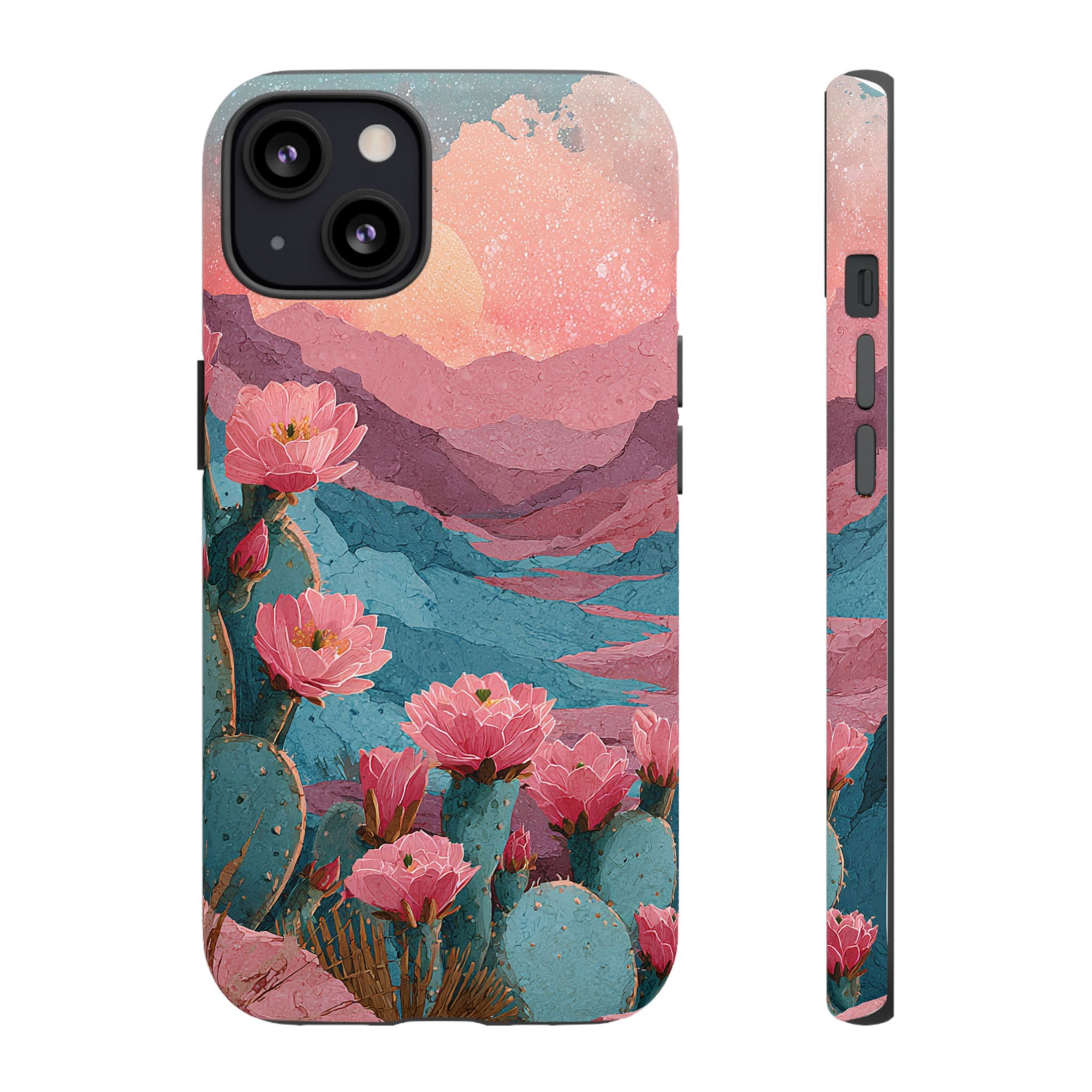 Desert Bloom Sunset Phone Case
