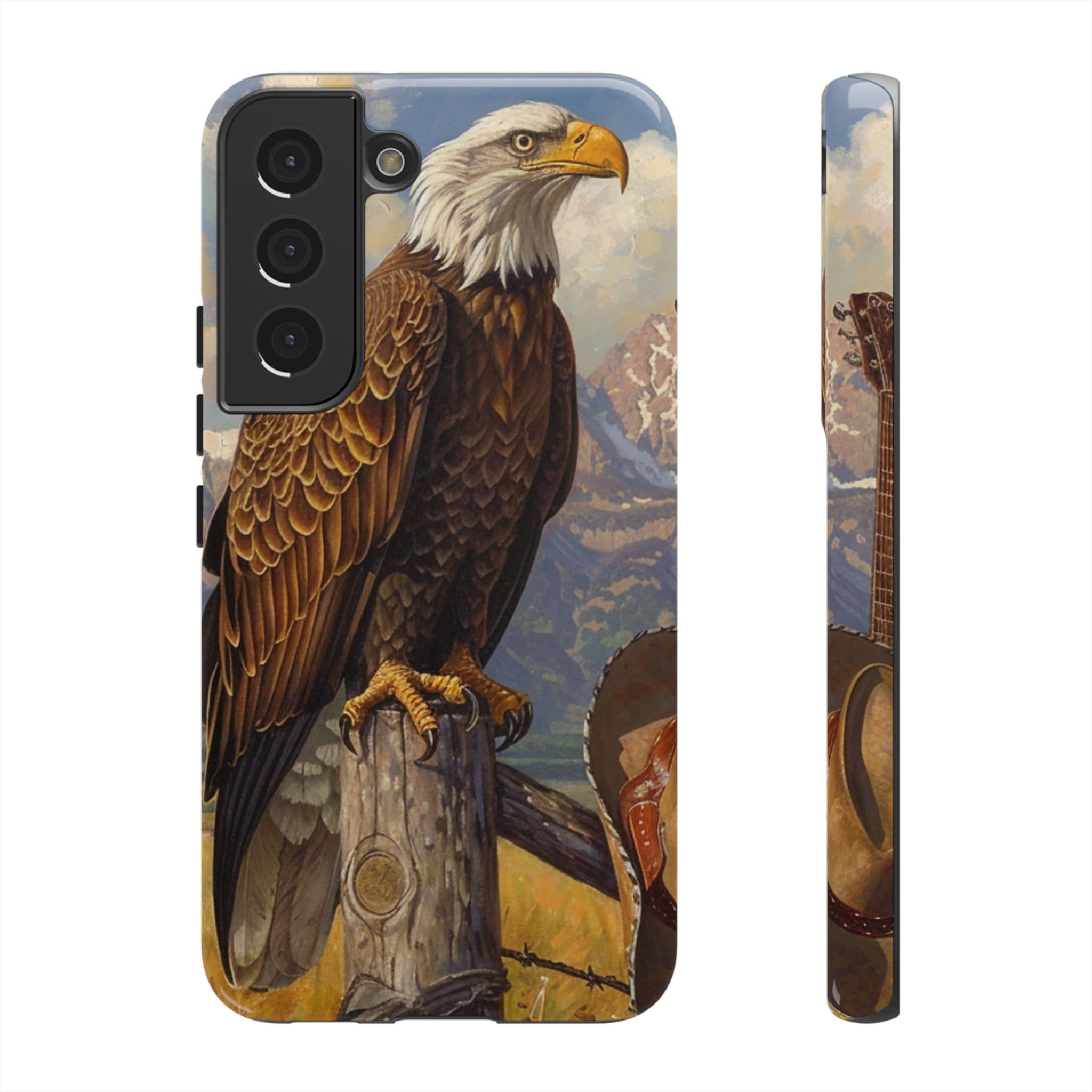 Vintage Bald Eagle Patriotic Phone Case