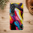 Abstract Colorful Horse Phone Case