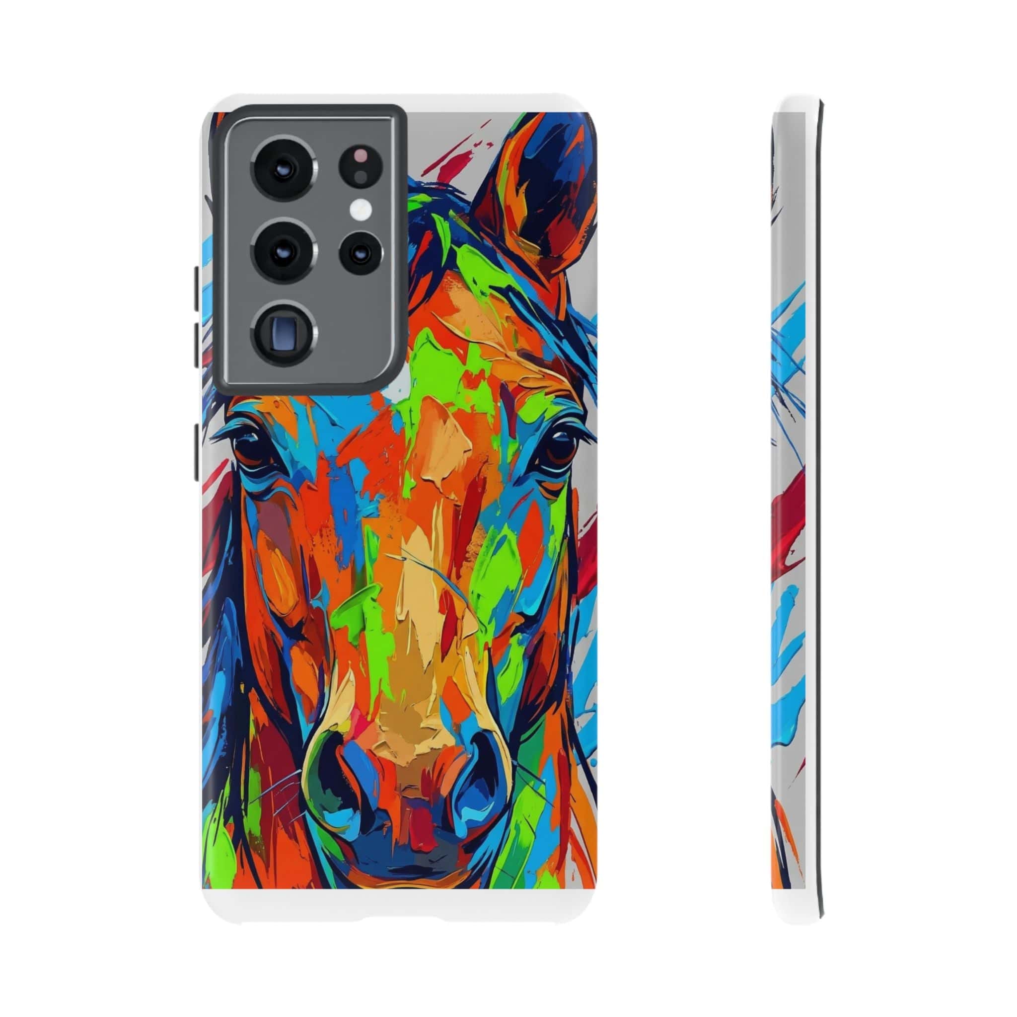 Colorful Abstract Horse Phone Case