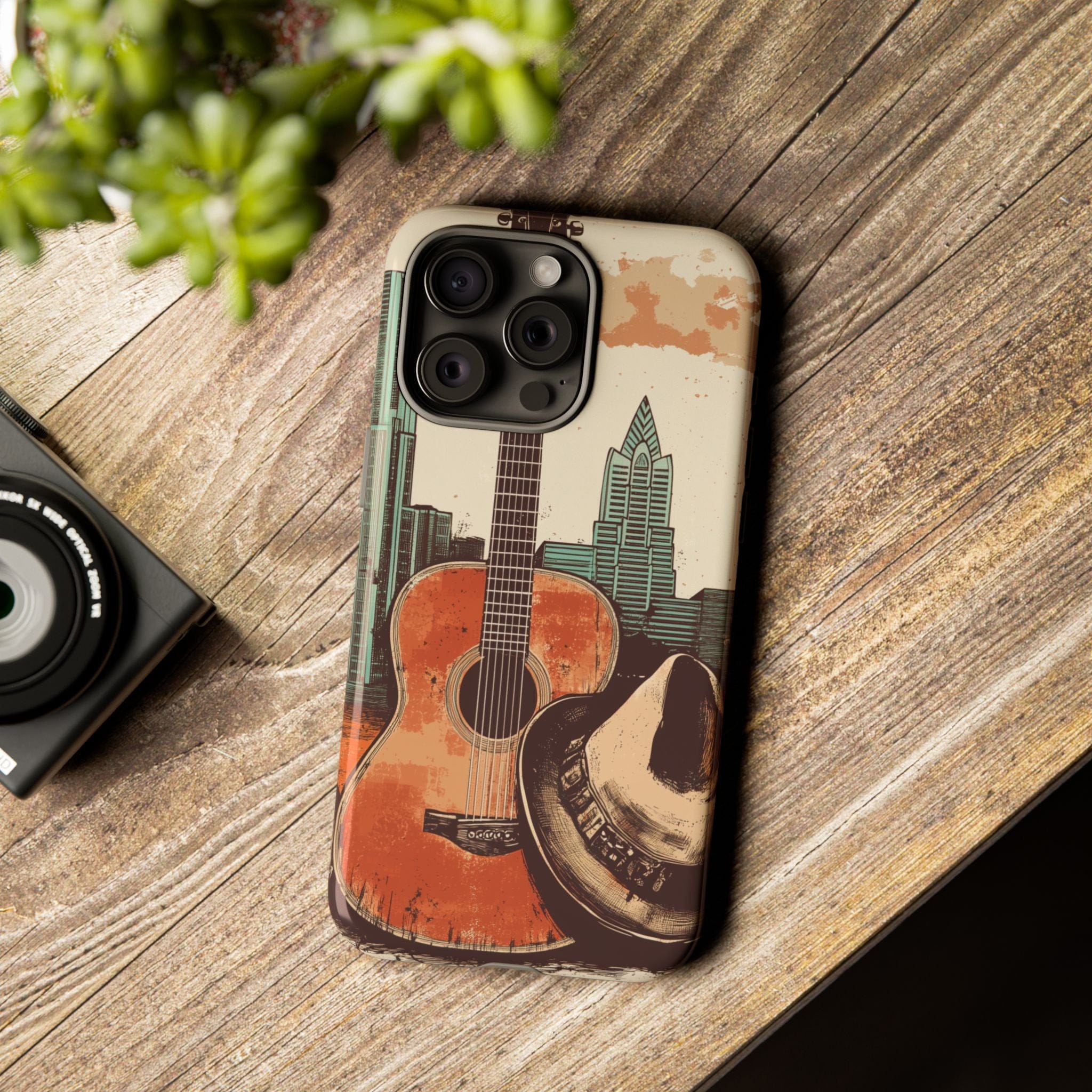 Honky Tonk Skyline - Phone Cases