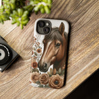Painted Horse & Roses – Phone Case