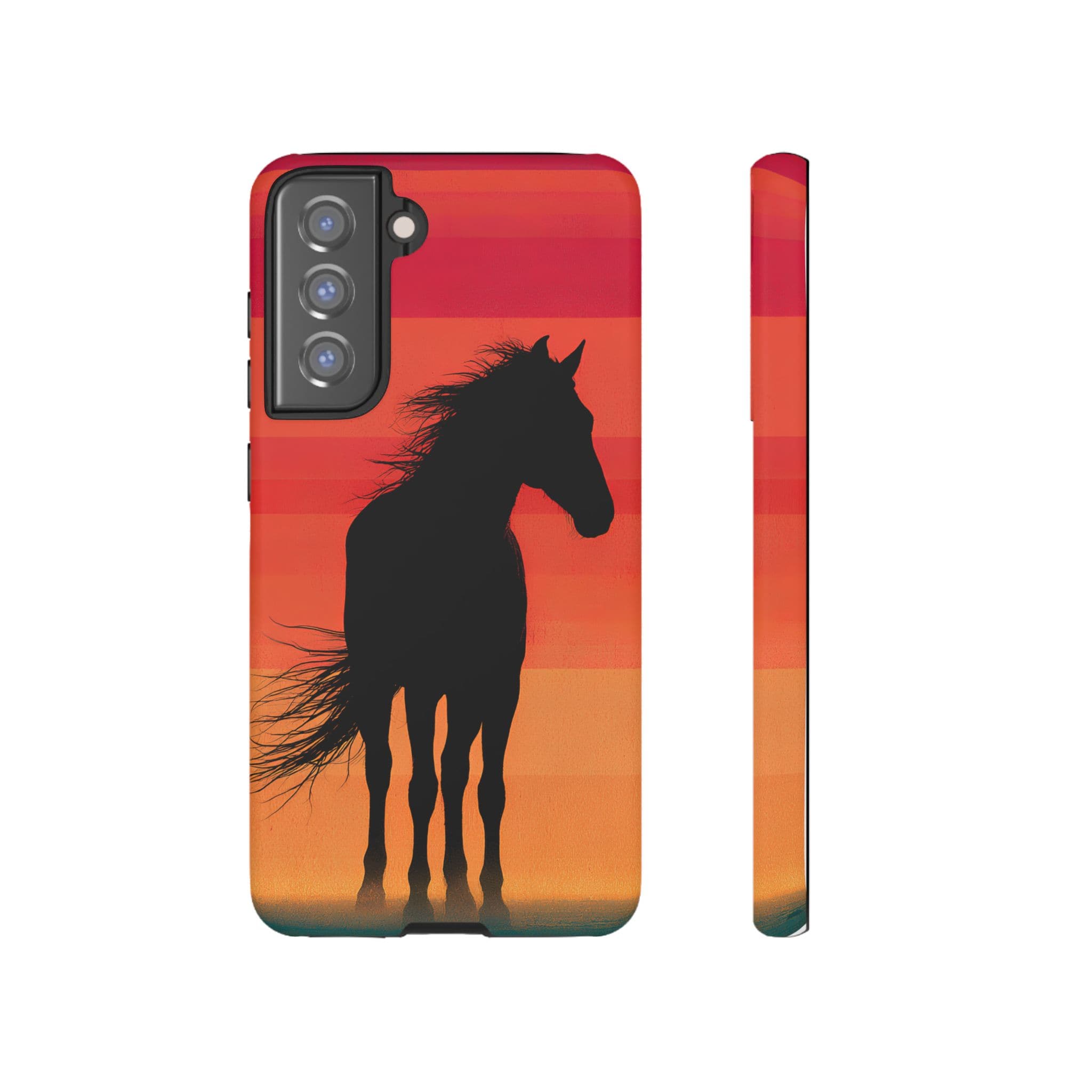 Sunset Spirit Horse Phone Case