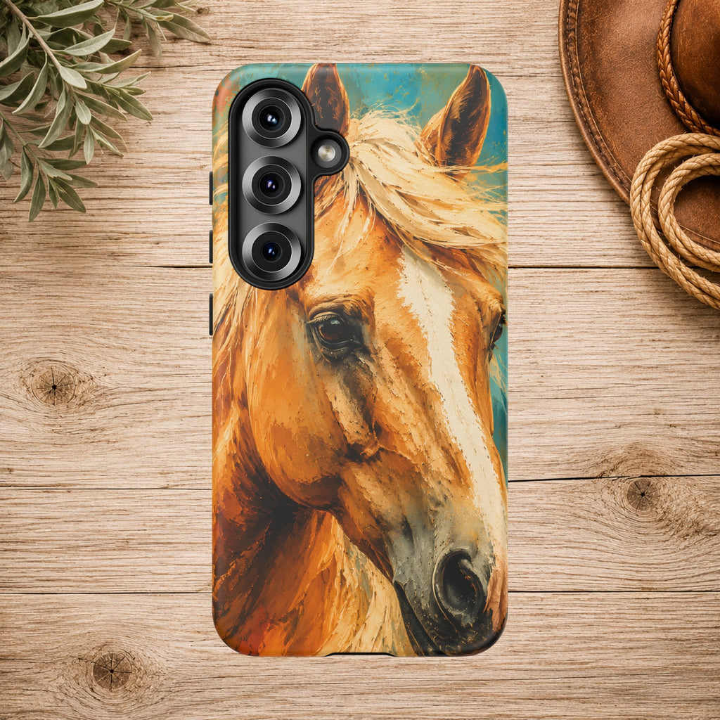 Golden Spirit Horse Phone Case