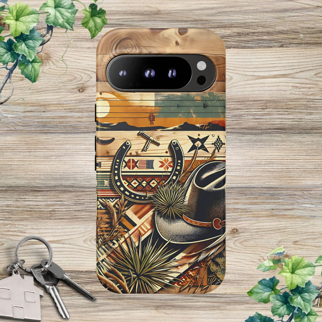 Hat and Horseshoes -Phone Case