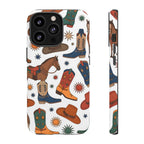 Cowboy Boots, Hats & Horses Phone Case