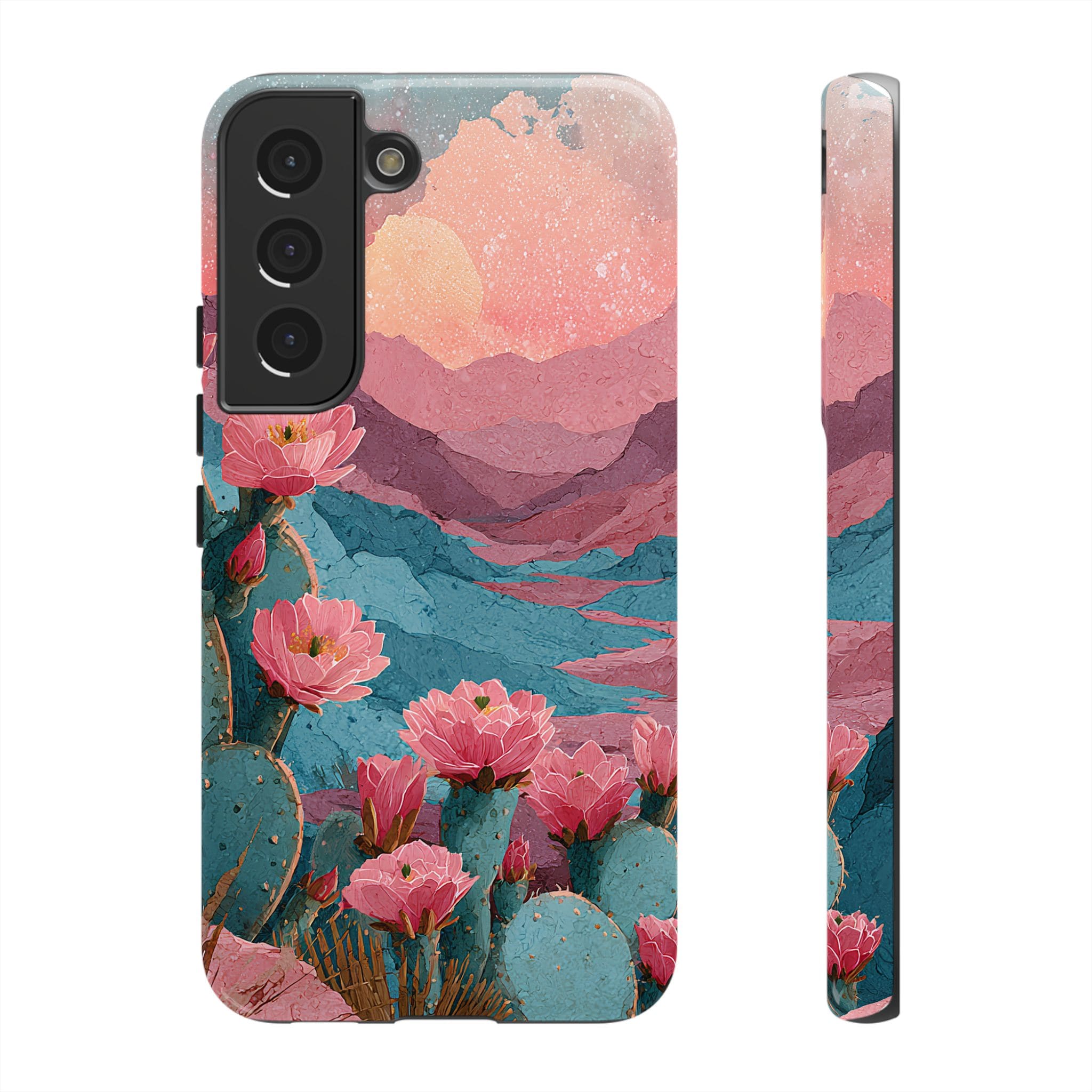 Desert Bloom Sunset Phone Case