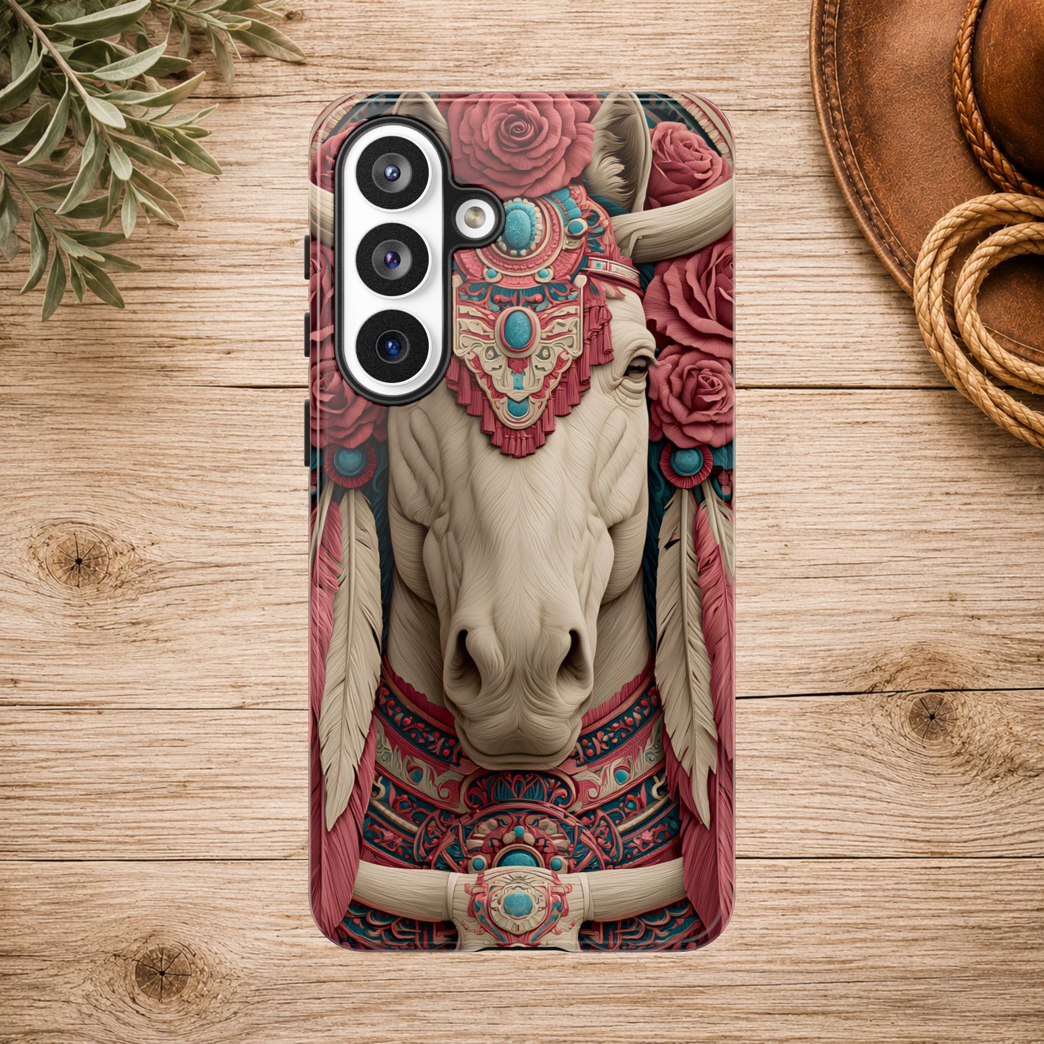 Boho Bull Phone Case