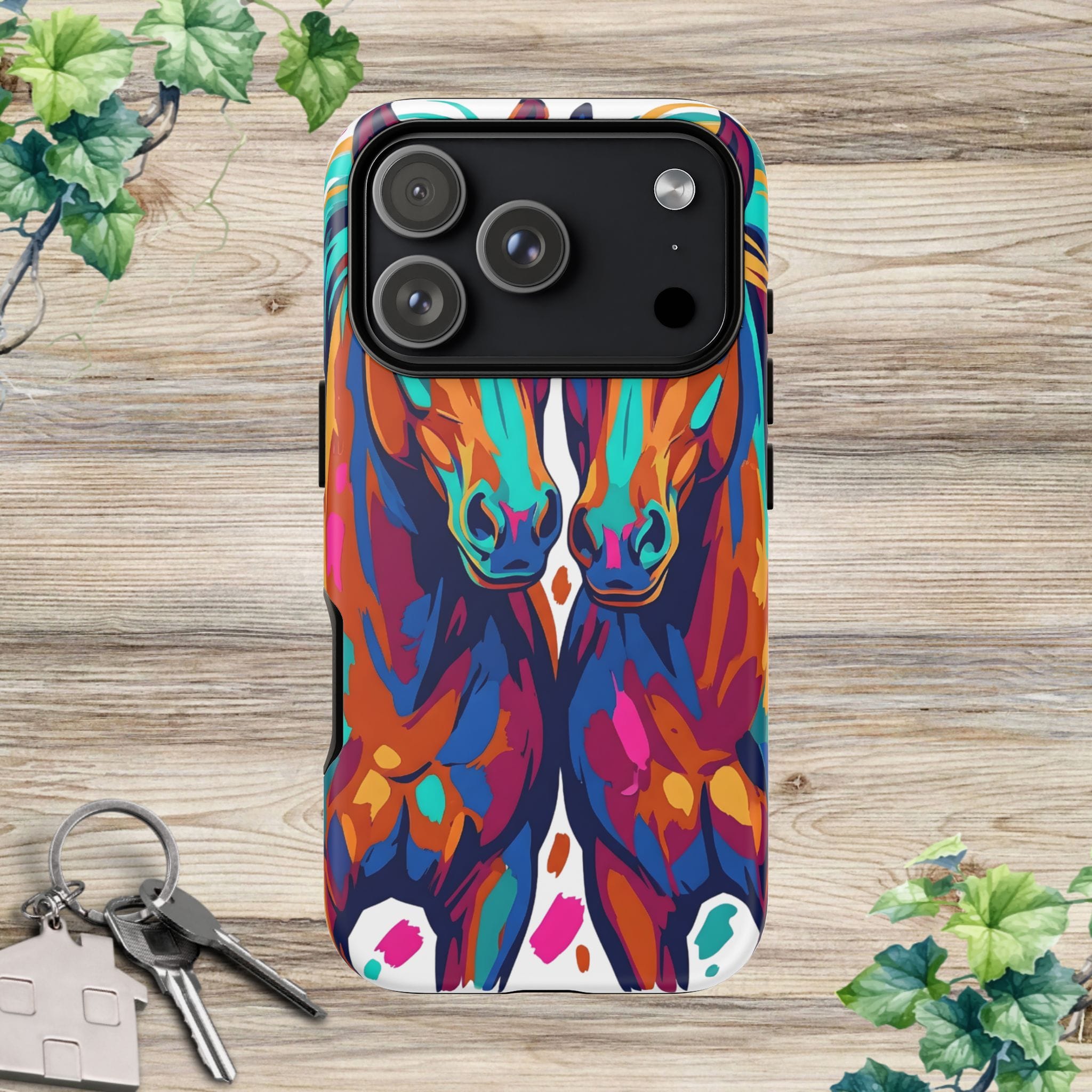 Vibrant Pop Art Equine Phone Case