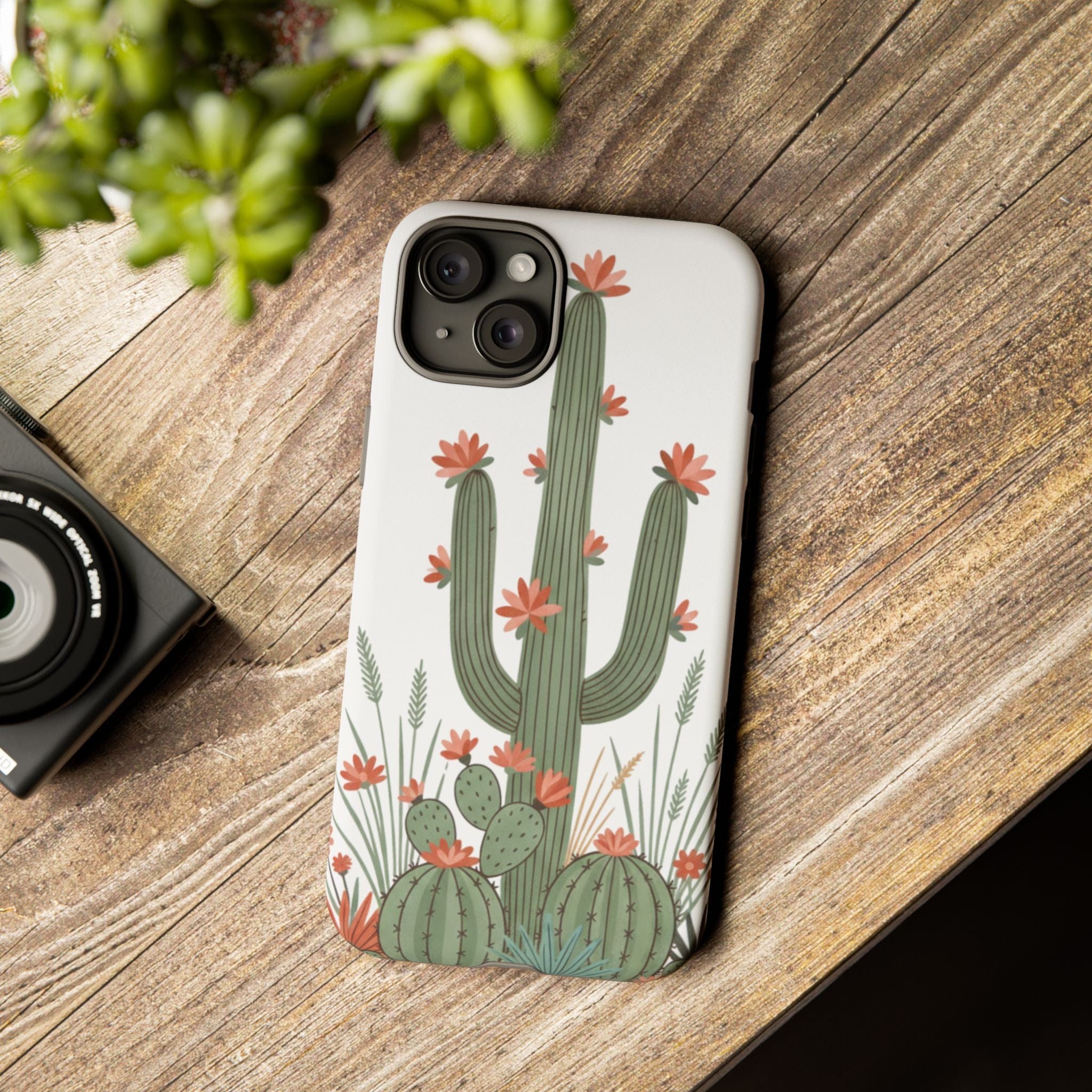 Desert Bloom Cactus Phone Case