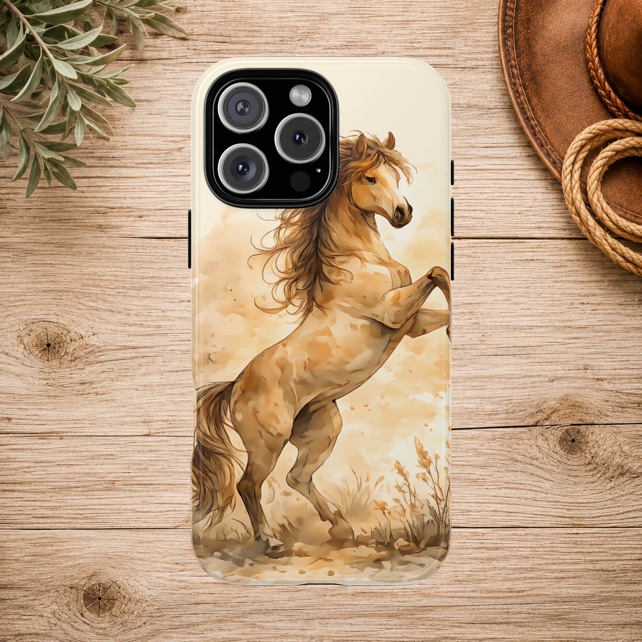 Horse Rearing Tough Phone Case
