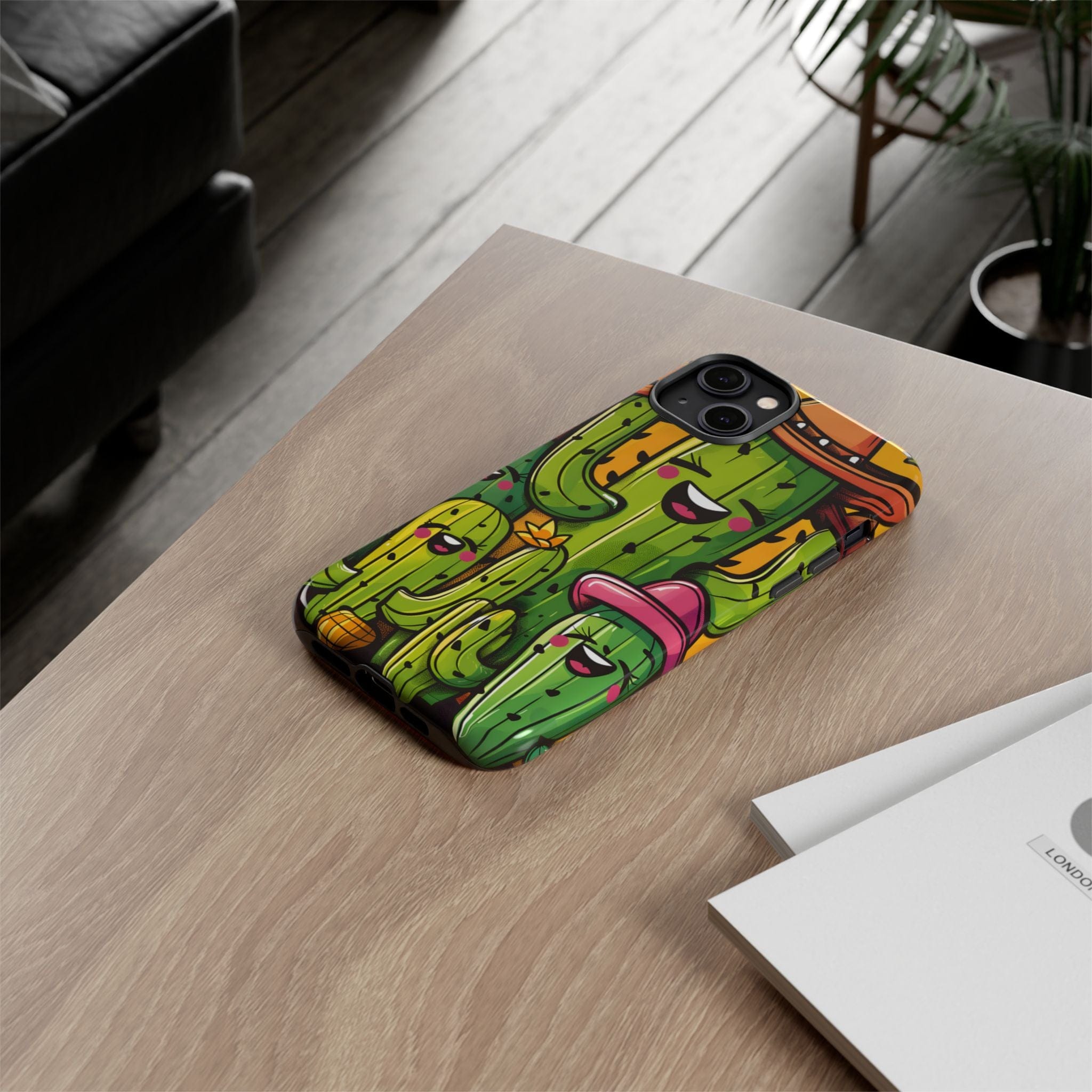 Happy Cactus Crew Phone Case