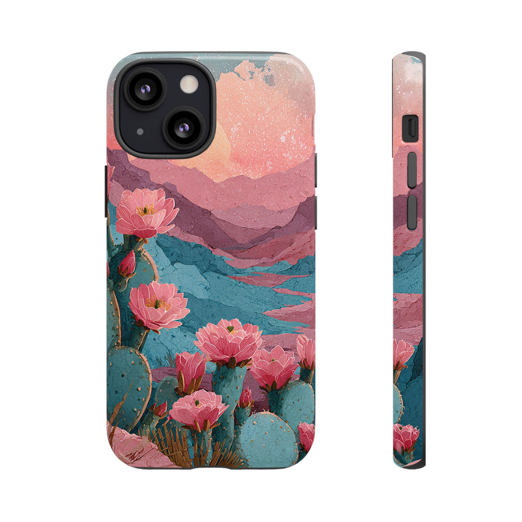Desert Bloom Sunset Phone Case