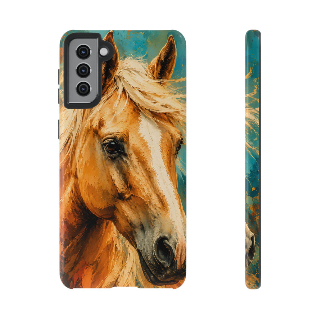 Golden Spirit Horse Phone Case