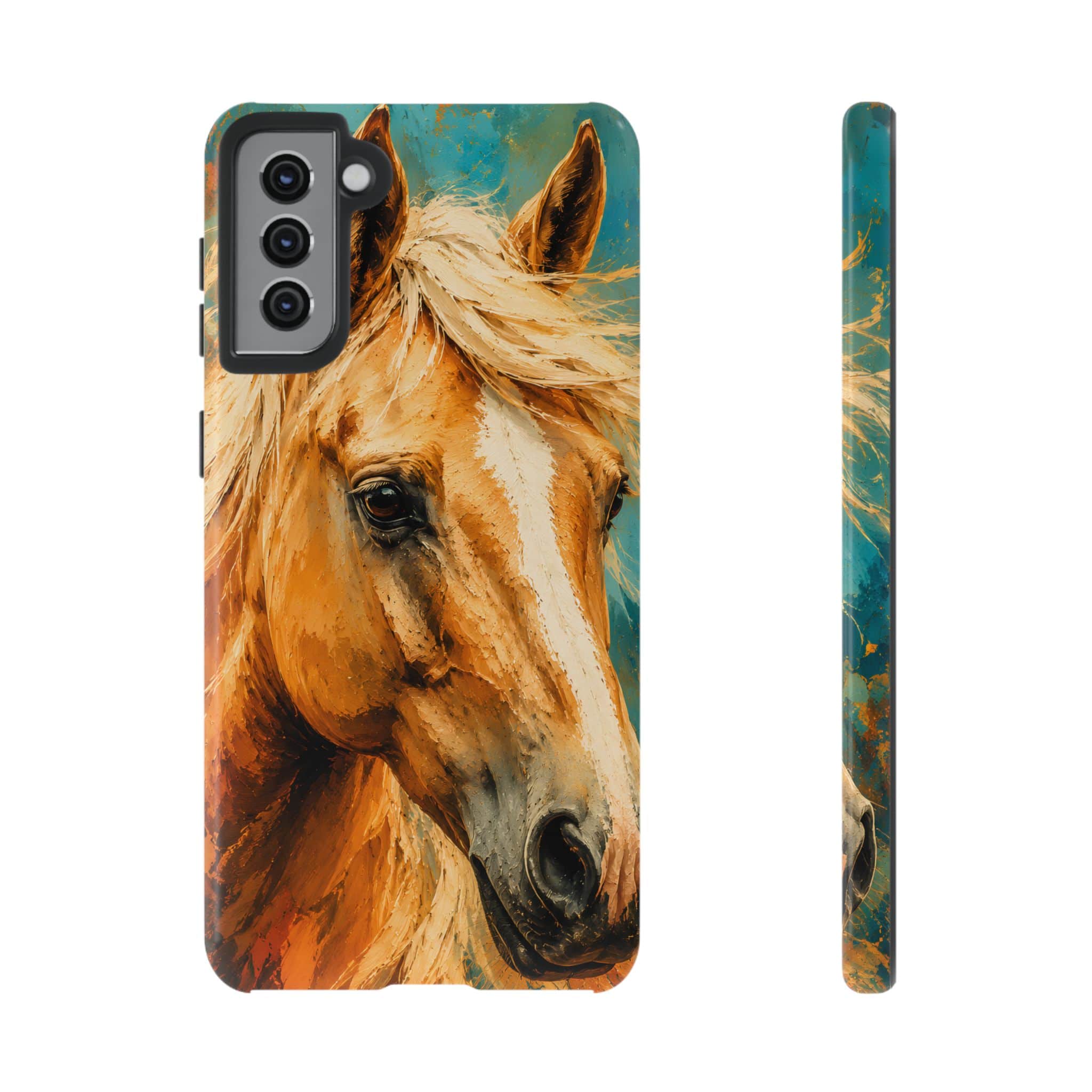 Golden Spirit Horse Phone Case