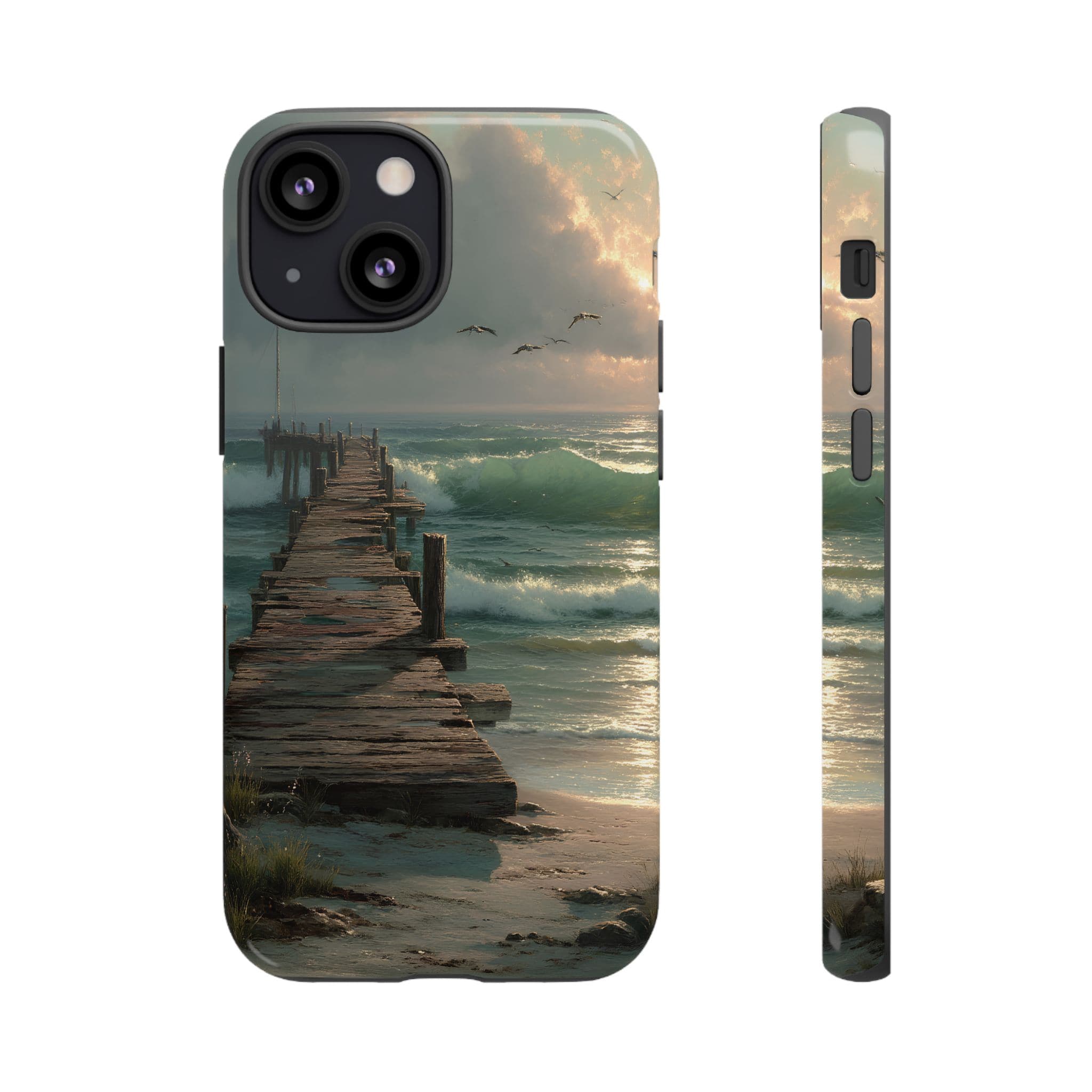 Wooden  Seaside Pier Phone Case