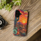 Desert Sunset Bloom Western Phone Case
