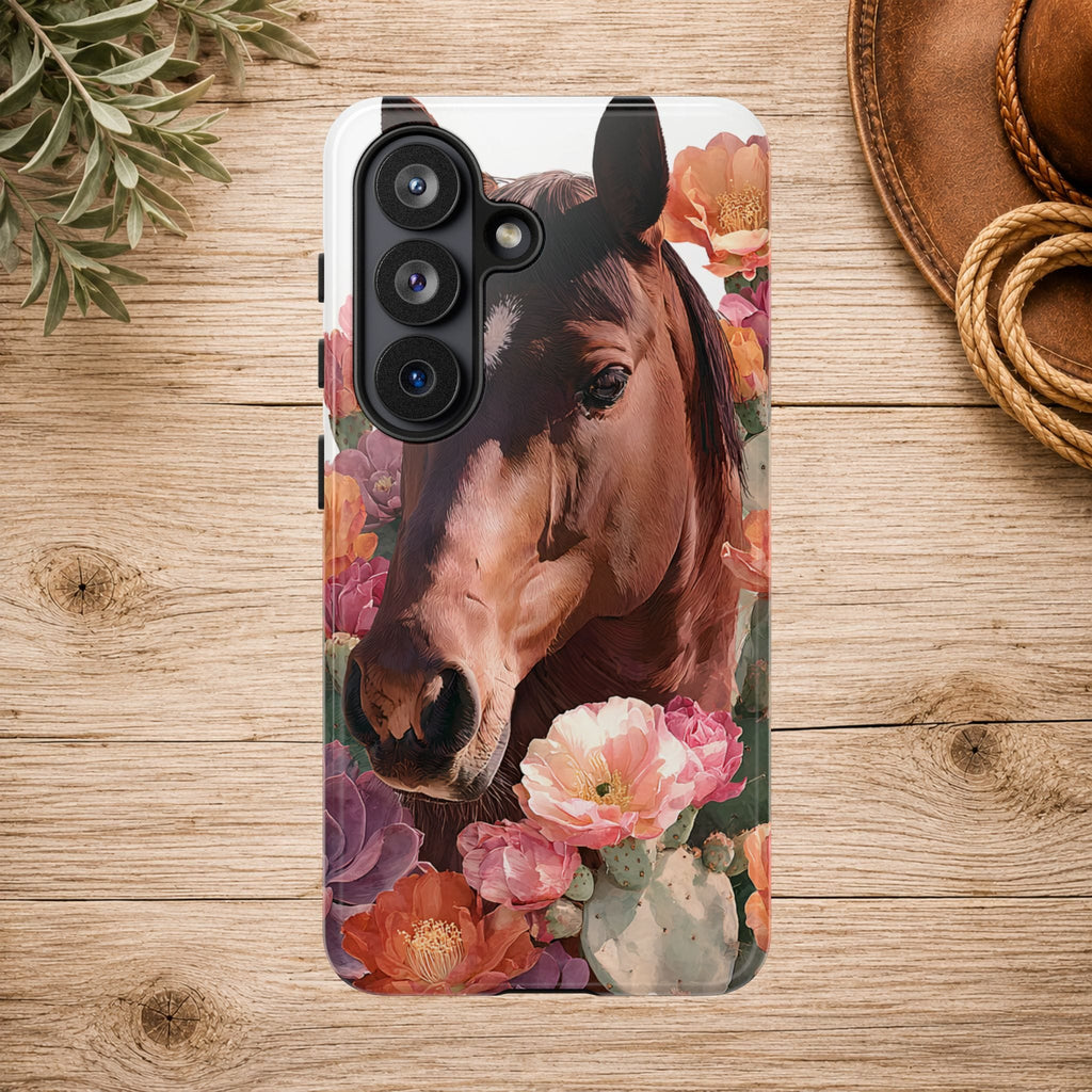 Horse Floral Phone Case