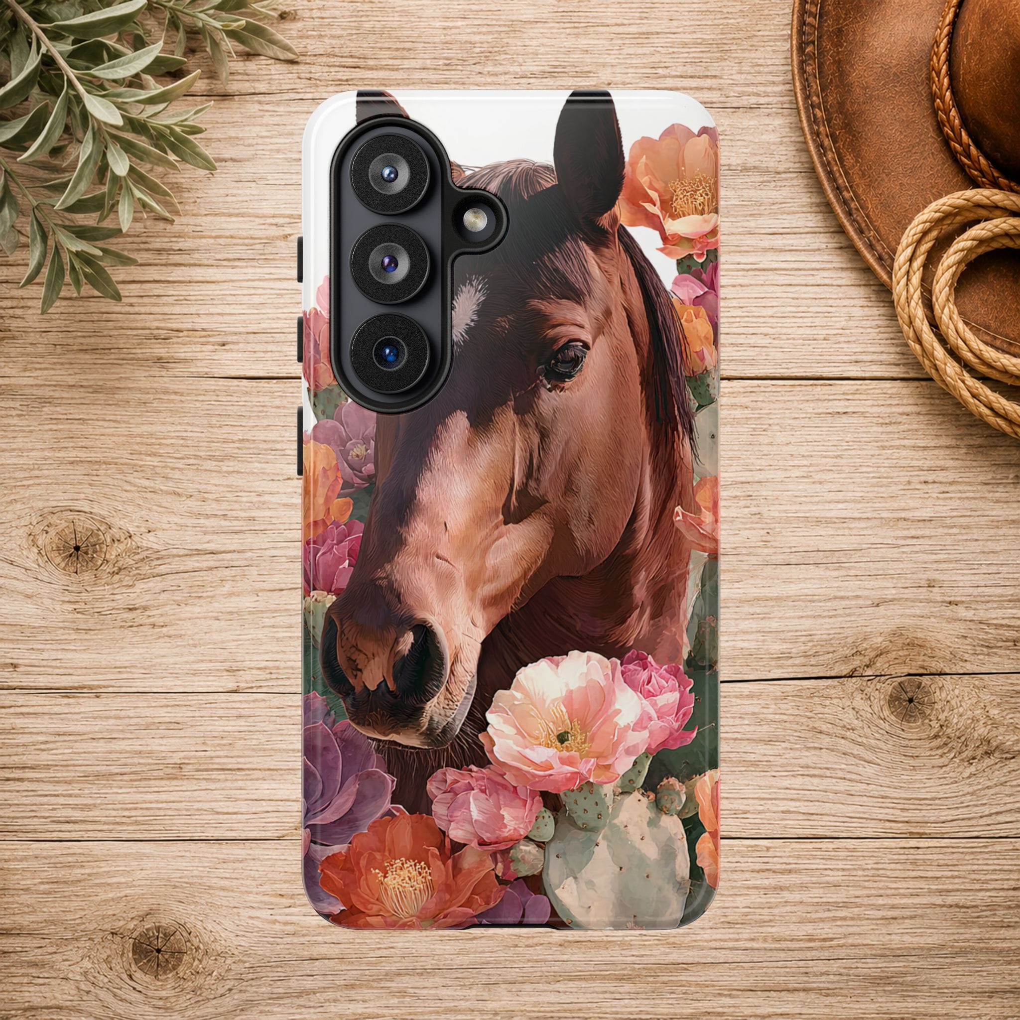 Horse Floral Phone Case