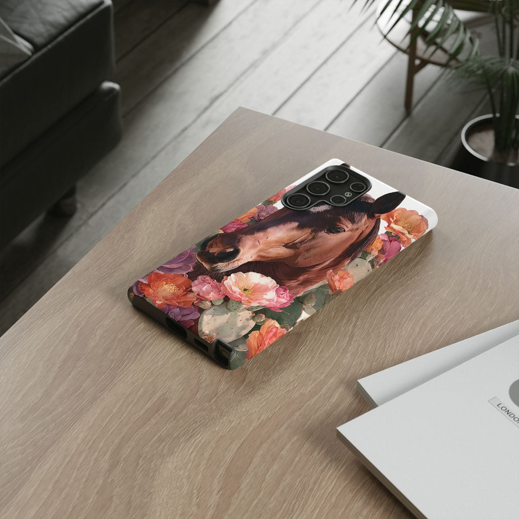 Horse Floral Phone Case
