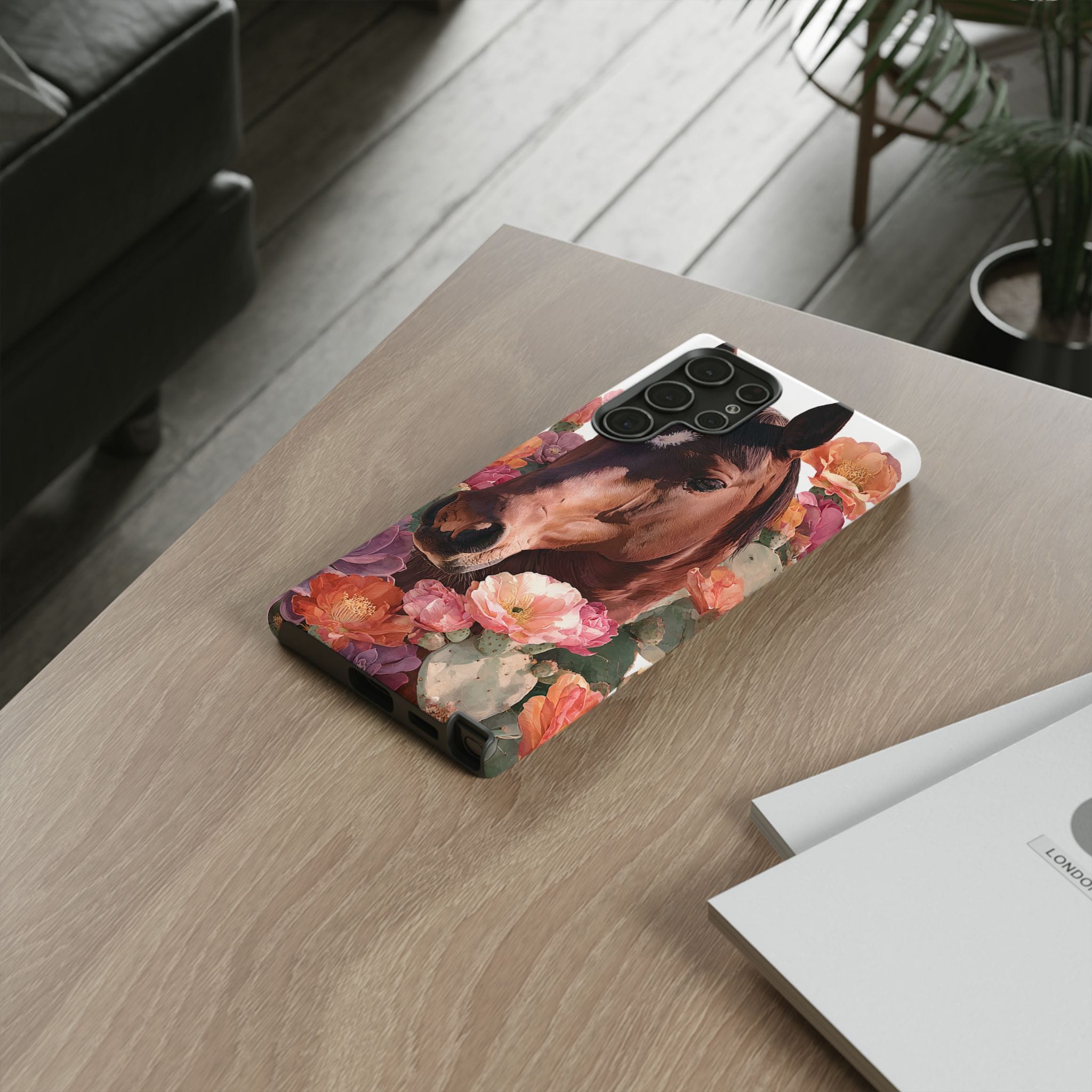 Horse Floral Phone Case