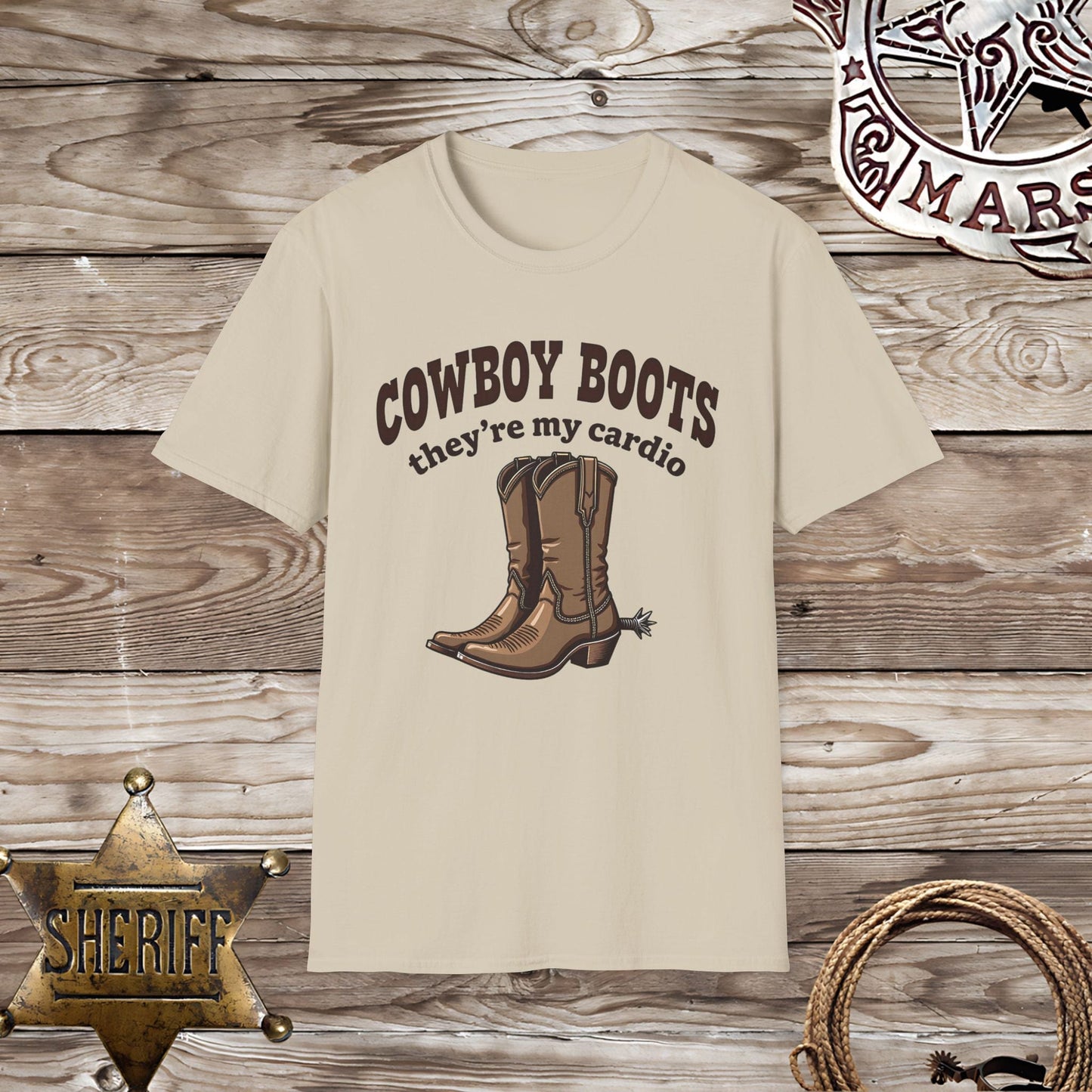 Softstyle Unisex T-Shirt -Cowboy Boots