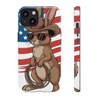 Patriotic Cowboy Bunny Phone Case
