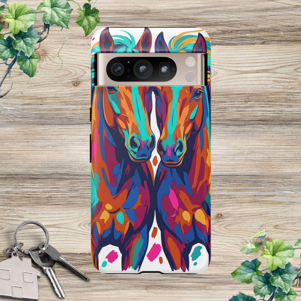 Vibrant Pop Art Equine Phone Case