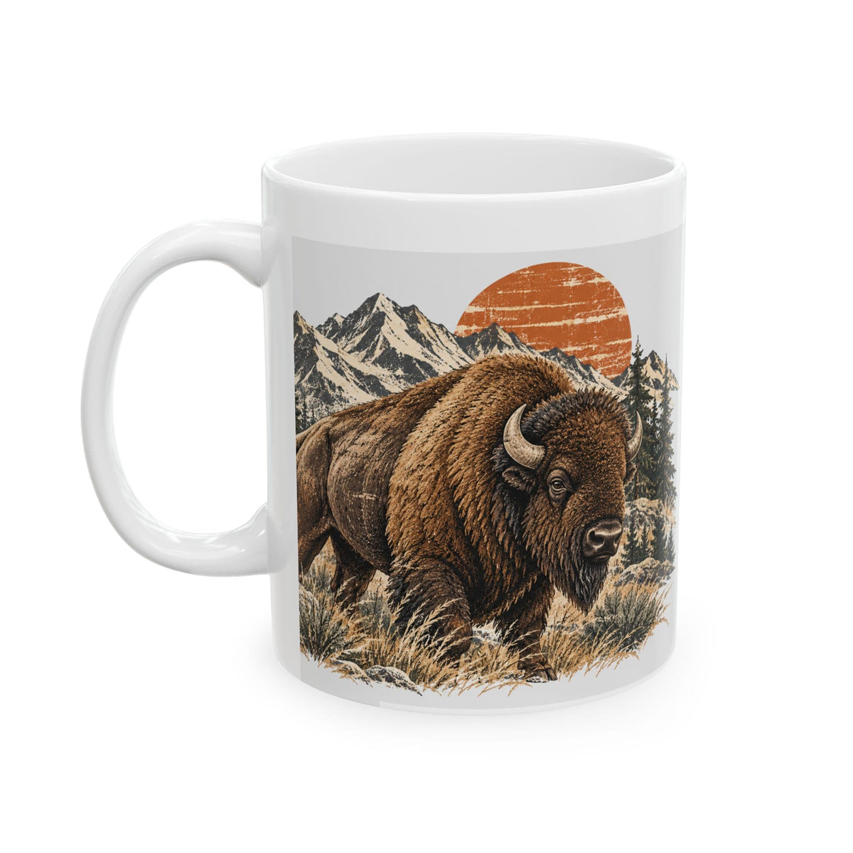 Bison Coffee Mug