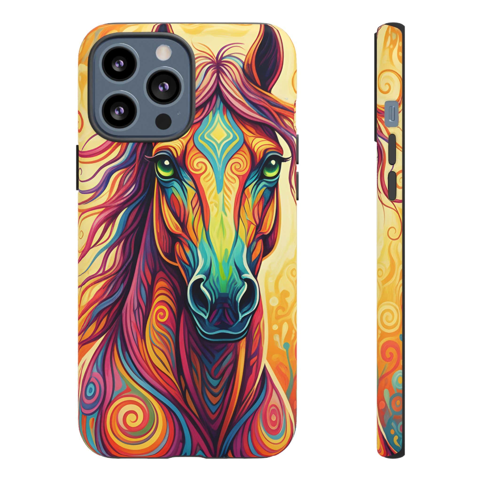 Vibrant Swirl Stallion - Phone Cover