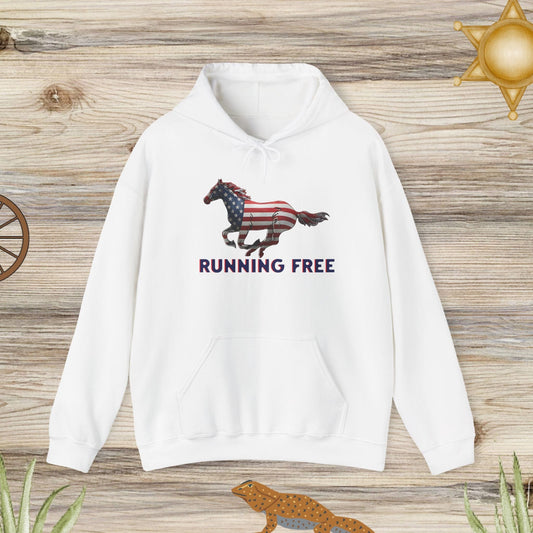 Unisex Heavy Blend™ Hooded Sweatshirt: Running Free