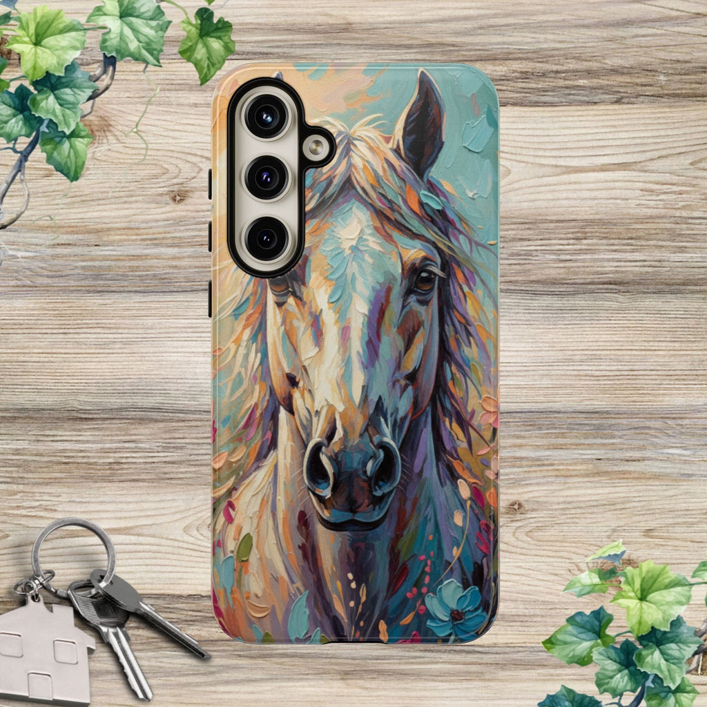 Blooming Spirit Horse Phone Case