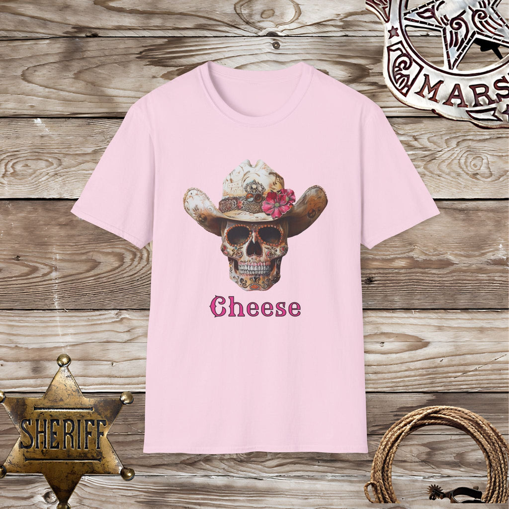 Skeleton Head Cheese-T-Shirt