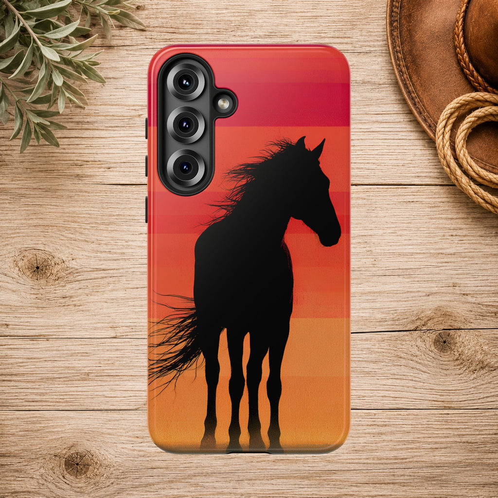 Sunset Spirit Horse Phone Case