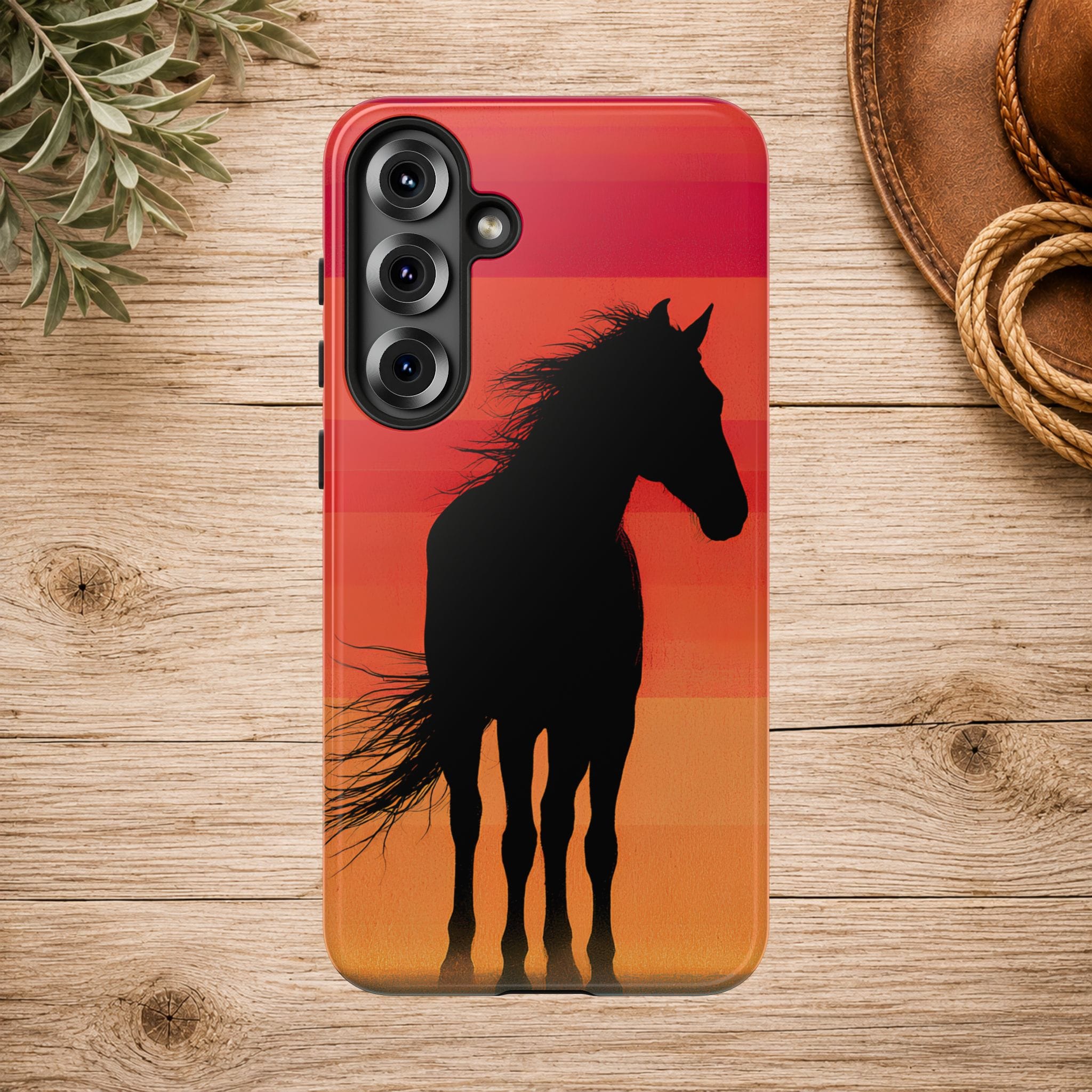 Sunset Spirit Horse Phone Case