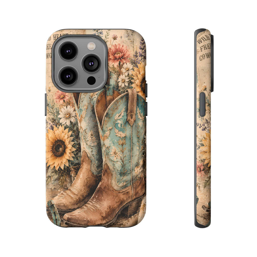 Rustique Sunflower Western iPhone Cover