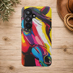 Abstract Colorful Horse Phone Case