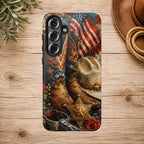 Patriotic Cowgirl Phone Case