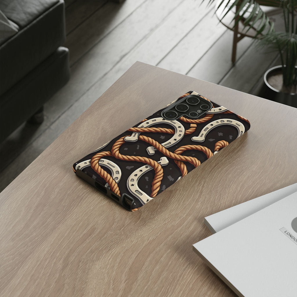 Horseshoes and Ropes-Phone Case