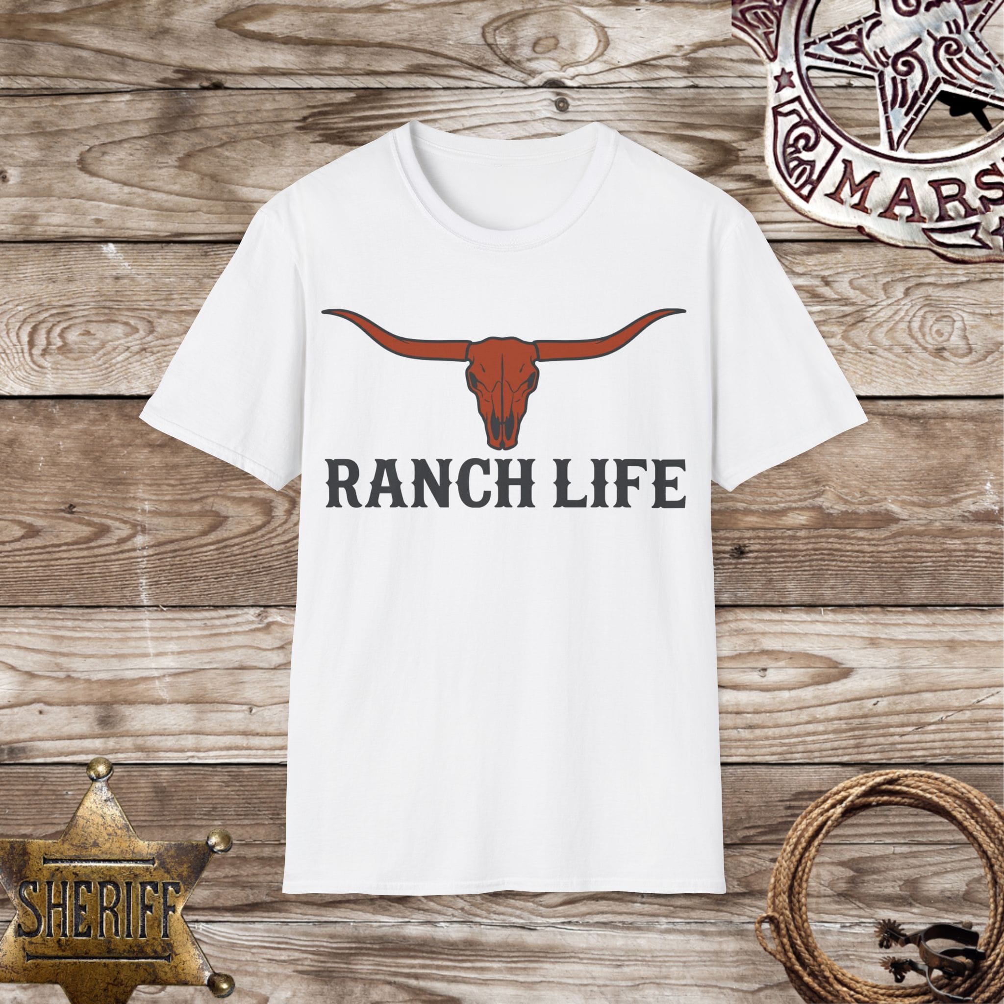 Ranch Life Longhorn T-Shirt