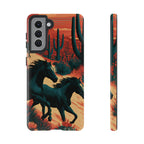 Desert Run Wild Horse Phone Case