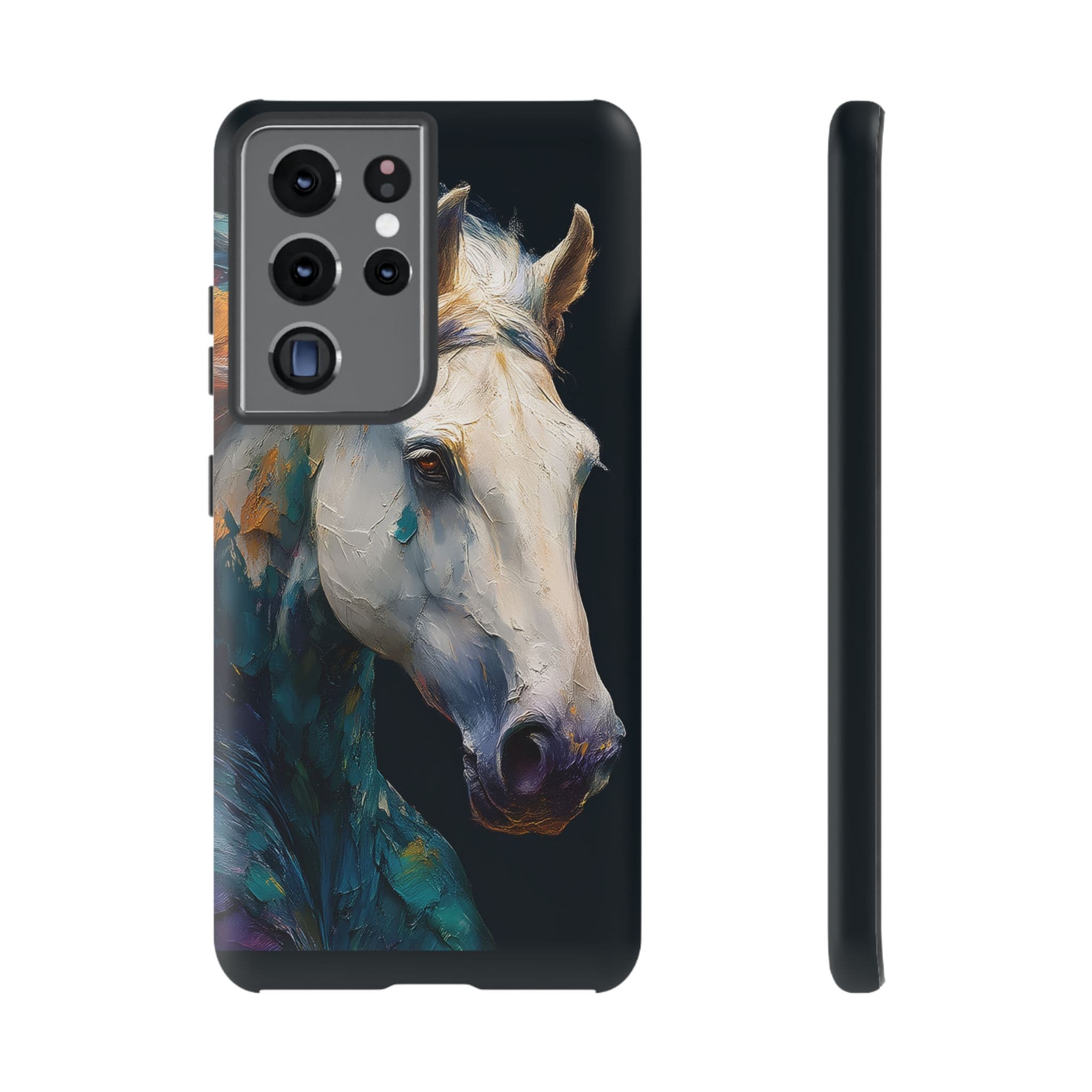 White Horse Art Phone Case